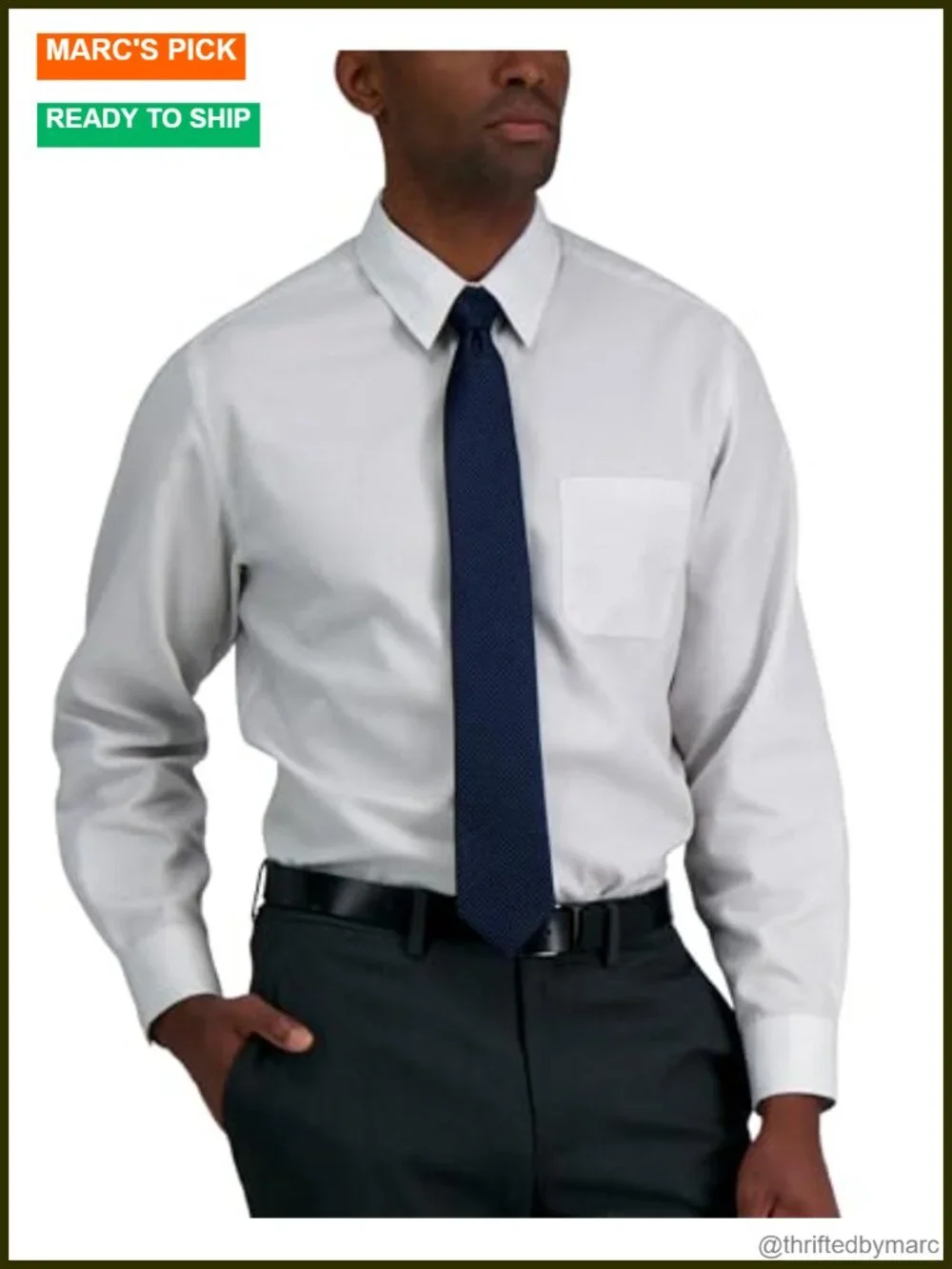 Silk Polyester Men's Necktie - Micro Solid Pattern, 3